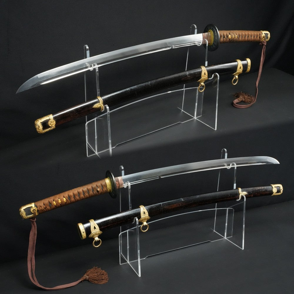 Japanese Sword Antique (Kanefusa) Navy Military Koshirae Wakizashi 20.51in NBTHK3