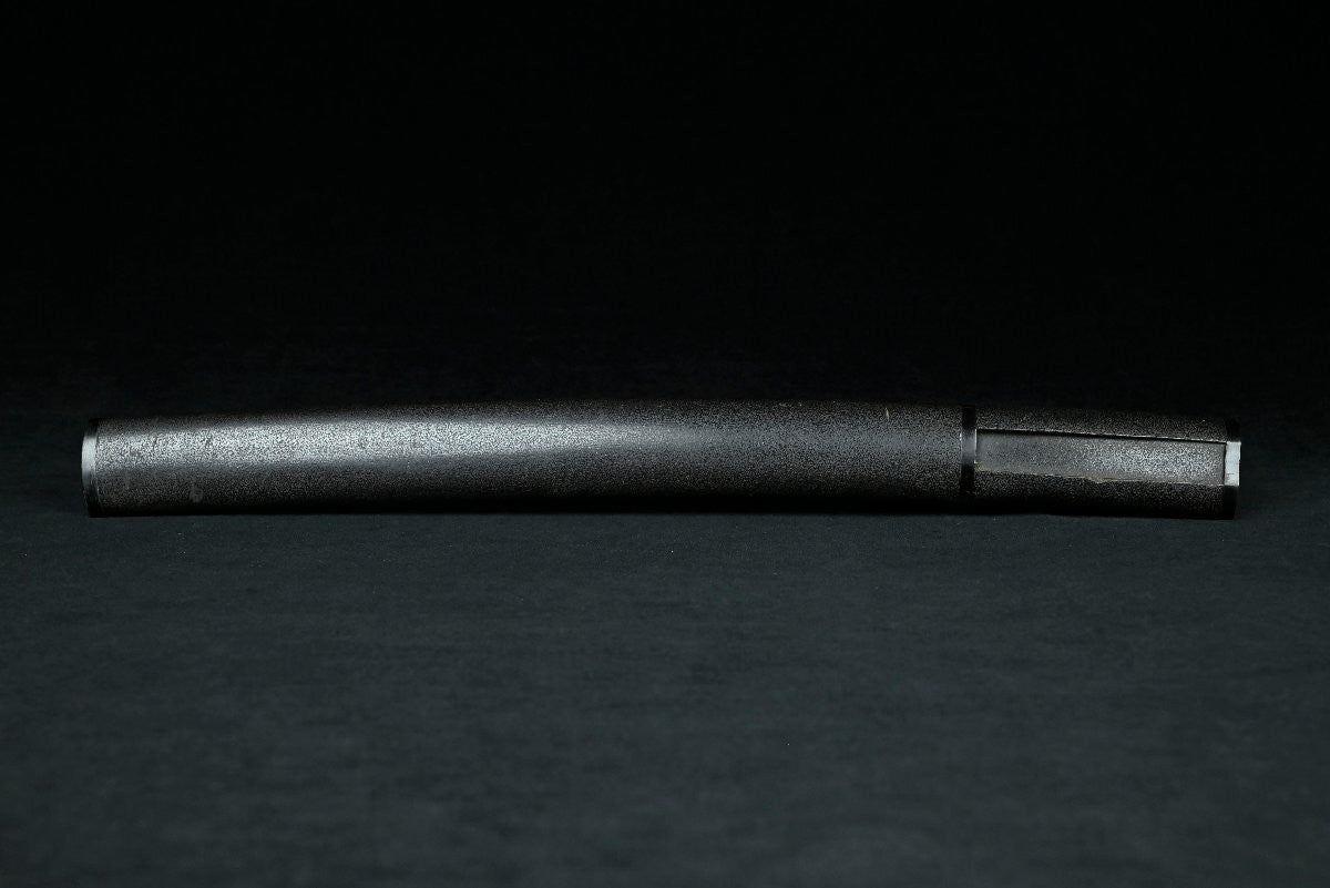Japanese Sword  Antique Tanto Unsigned "Zaimei Unryū-zu Tsuba" 10.86 in5