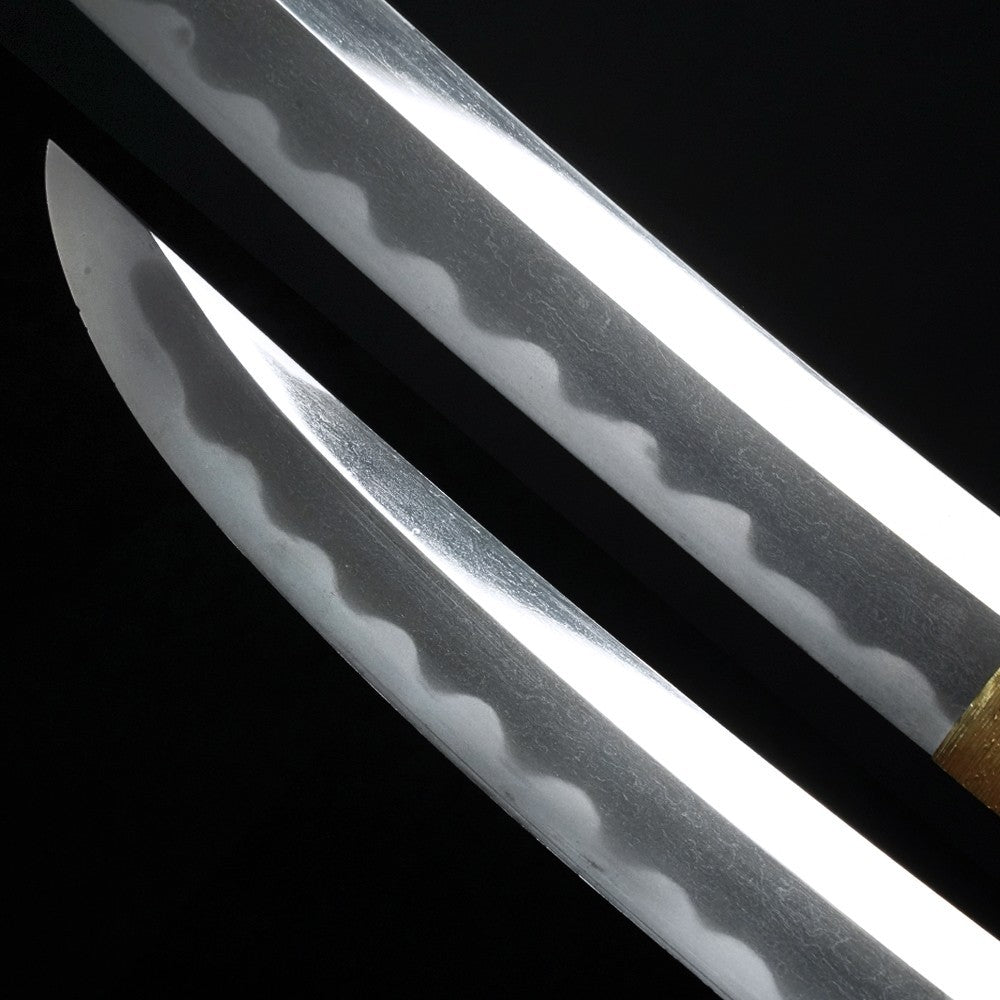 Japanese Sword Antique Wakizashi Koshirae Mumei Unsigned 13.62 in From Japan3