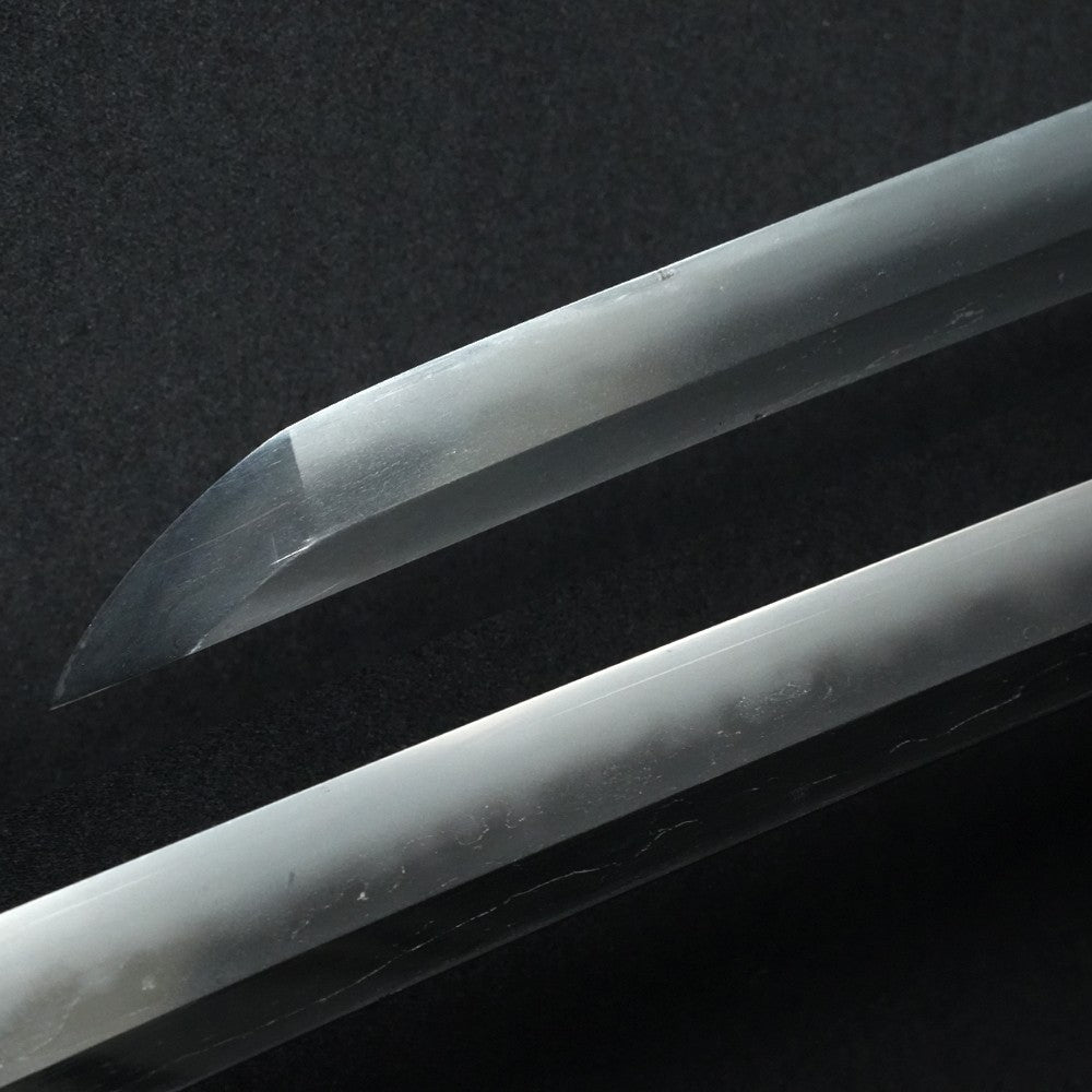 Japanese Katana Sirasaya Hizen Ichimonji Dewanokami Yukihiro Orandakitae 28.07in3