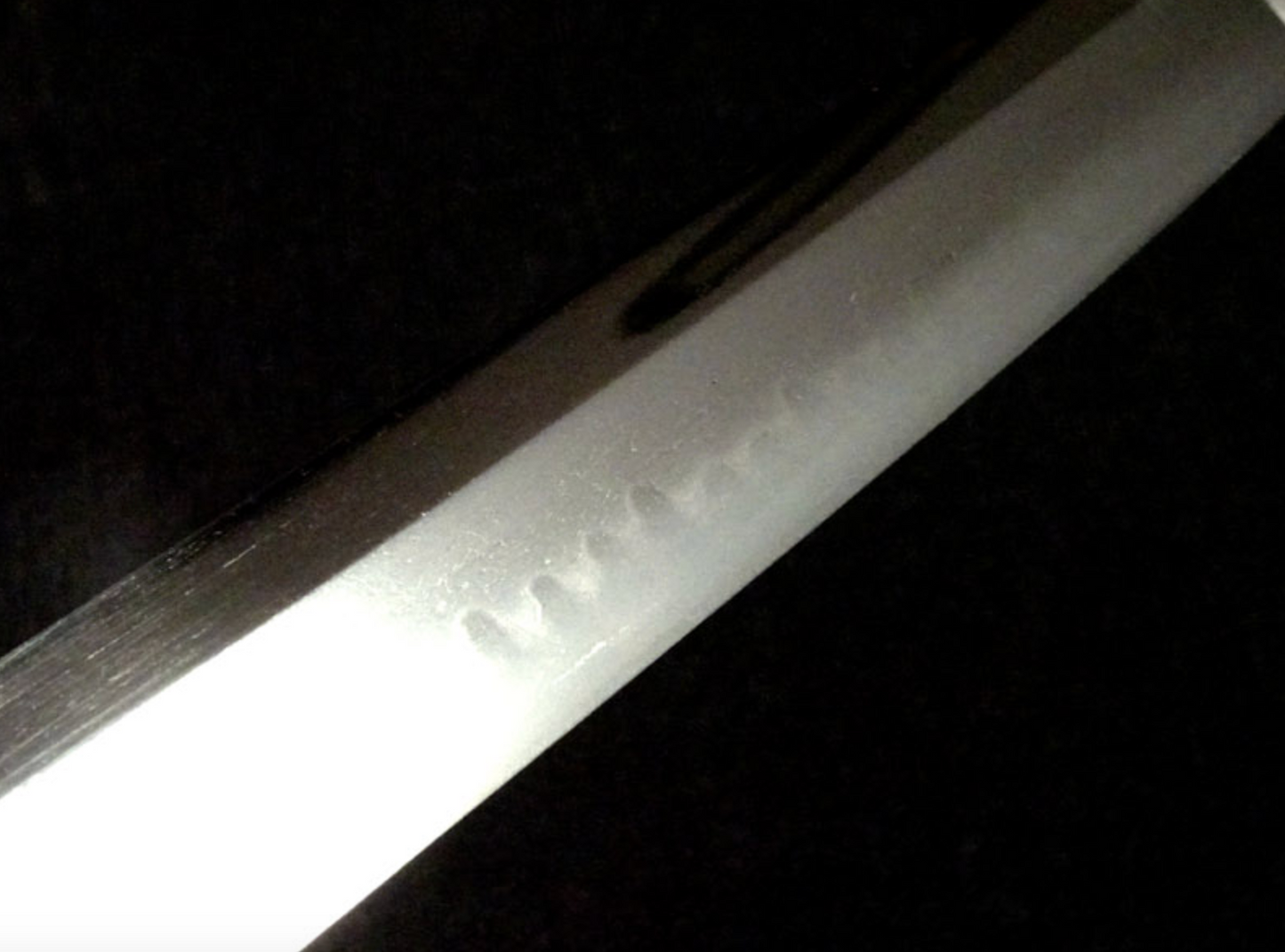 Japanese Sword “Kanemoto, tang shortened (suriage) Wakizashi Katana Shirasaya6