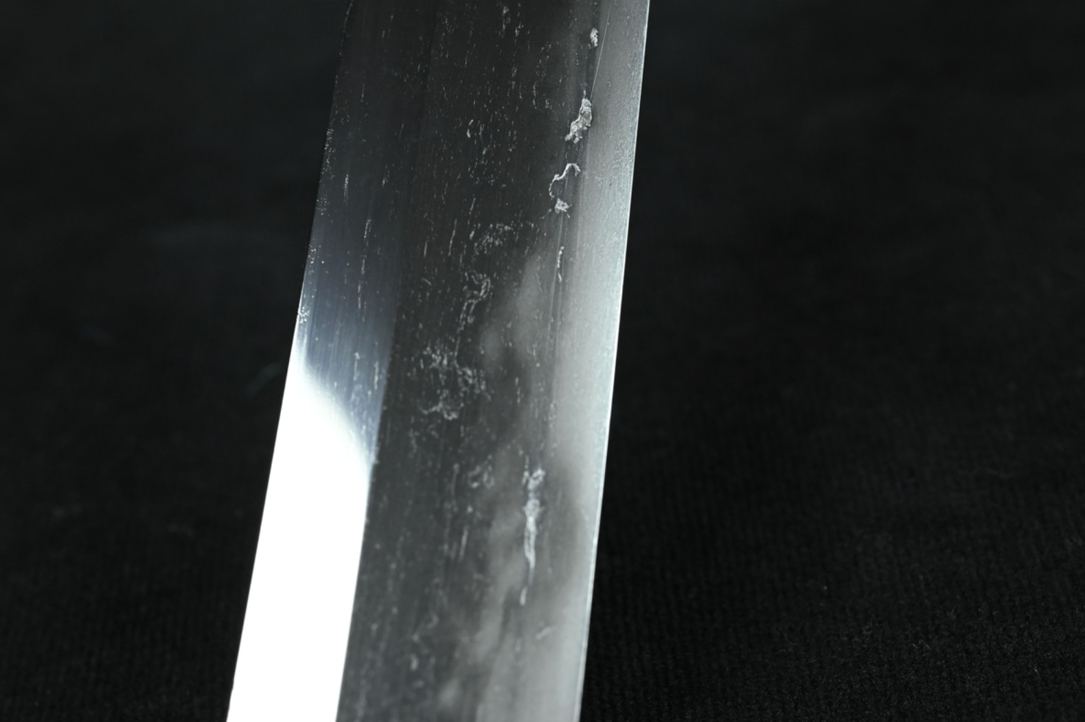 Japanese Sword Antique Katana Shirasaya "Bishū Osafune Norimitsu" 25.78 in18