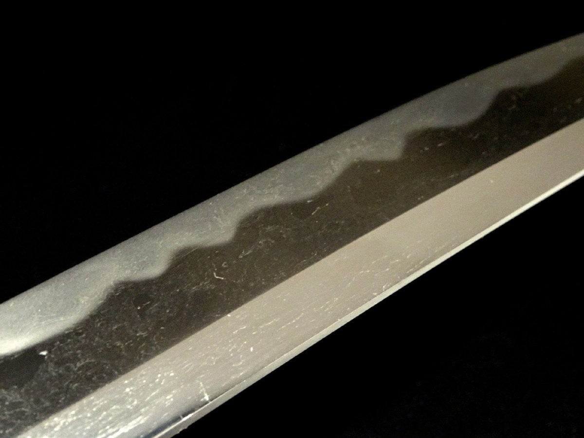 Japanese Samurai Sword Antique Shirasaya Katana"Bishuosafune Nagamitsu" 15.03 in4