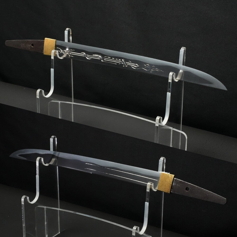 Antique Japanese Katana "Tsunahiro" Edo Era Wakizashi Shirasaya 12.95 in NBTHK6