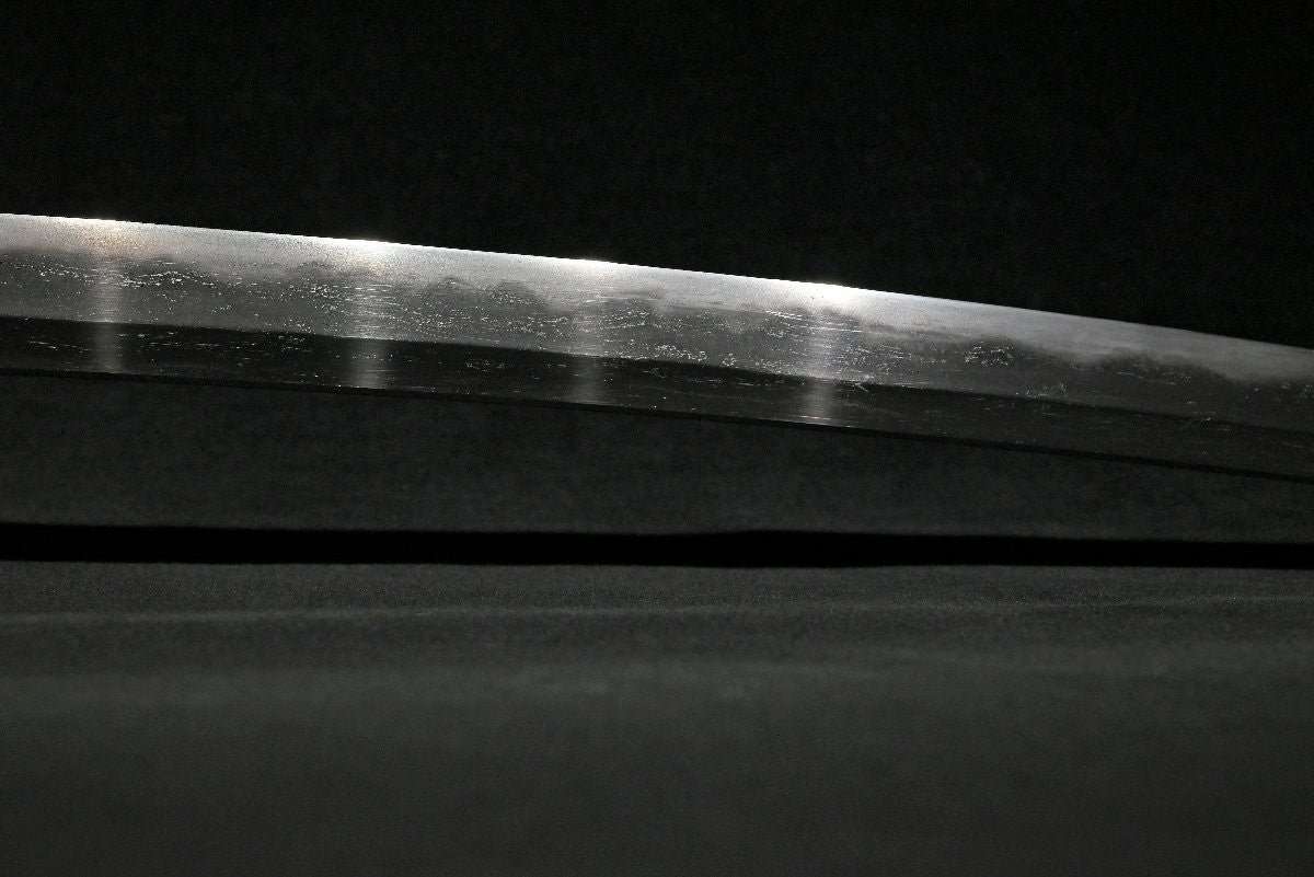 Japanese Sword Antique Katana Shirasaya "Bishū Osafune Norimitsu" 25.78 in8