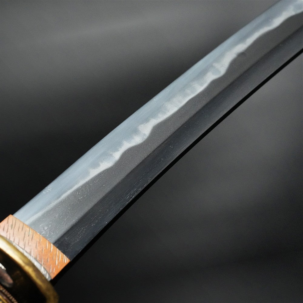 Japanese Samurai Sword Antique  Wakizashi  Dewa no Kami Sukeshig  20.47 in4