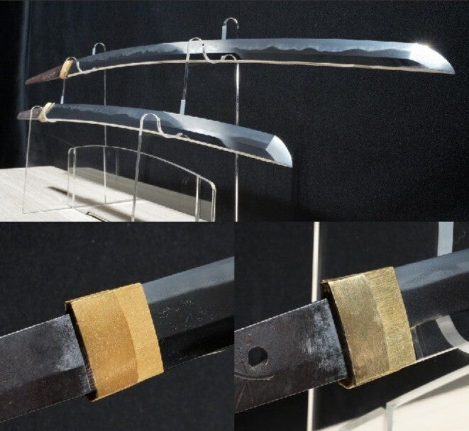 Japanese Sword "Yamato no kami Yoshimichi" Tachi Wakizashi Koshirae 27.4 Katana5
