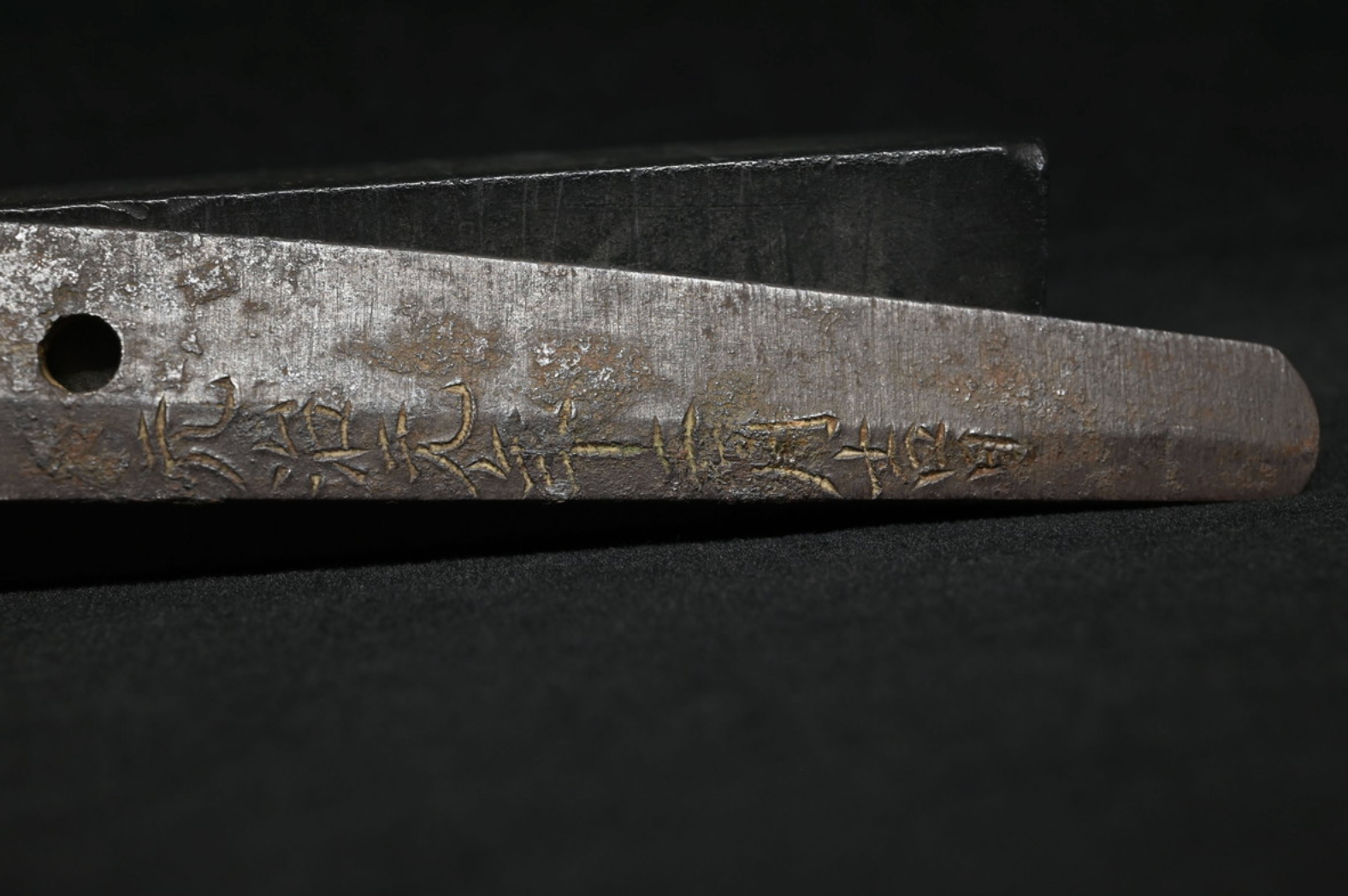 Japanese Antique Sword Wakizashi Shirasaya "Hokuetsu-jū Shigenao saku" 16.73 in10