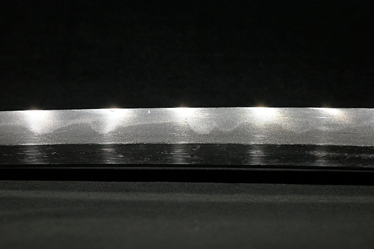 Japanese Sword antique Wakizashi "Tsuda Ōmi no Kami Sukenao" Tōranba 17.51 in4