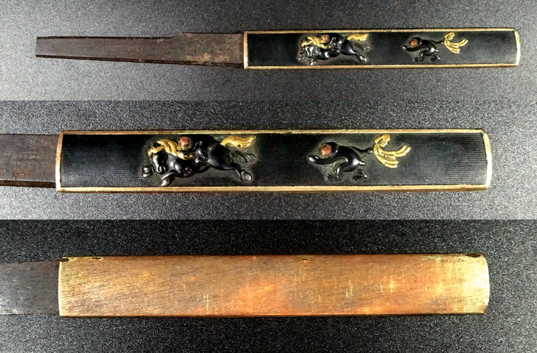 Japanese Tanto  Mumei  10.78in Koshirae  from Japan16