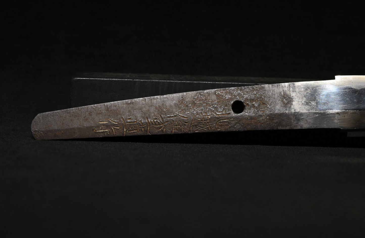 Japanese Antique Sword Wakizashi Shirasaya "Hokuetsu-jū Shigenao saku" 16.73 in14