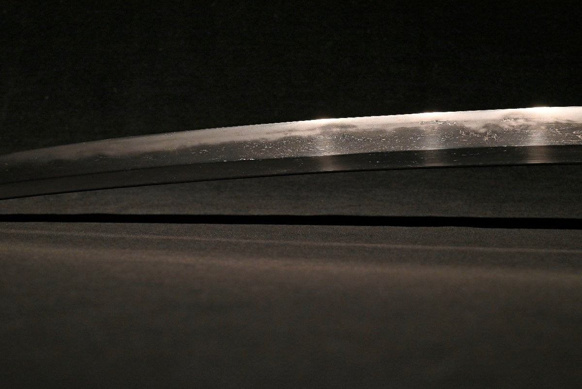 Japanese Sword Antique Katana Shirasaya "Bishū Osafune Norimitsu" 25.78 in3