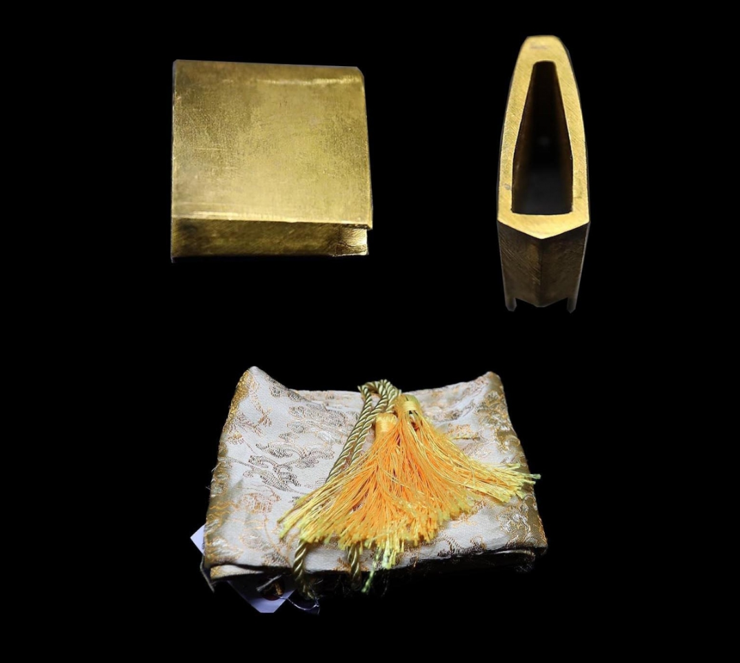 Japanese Sword Katana Koshirae Yamato no kuni Toshikazu 26.85 in From Japan13