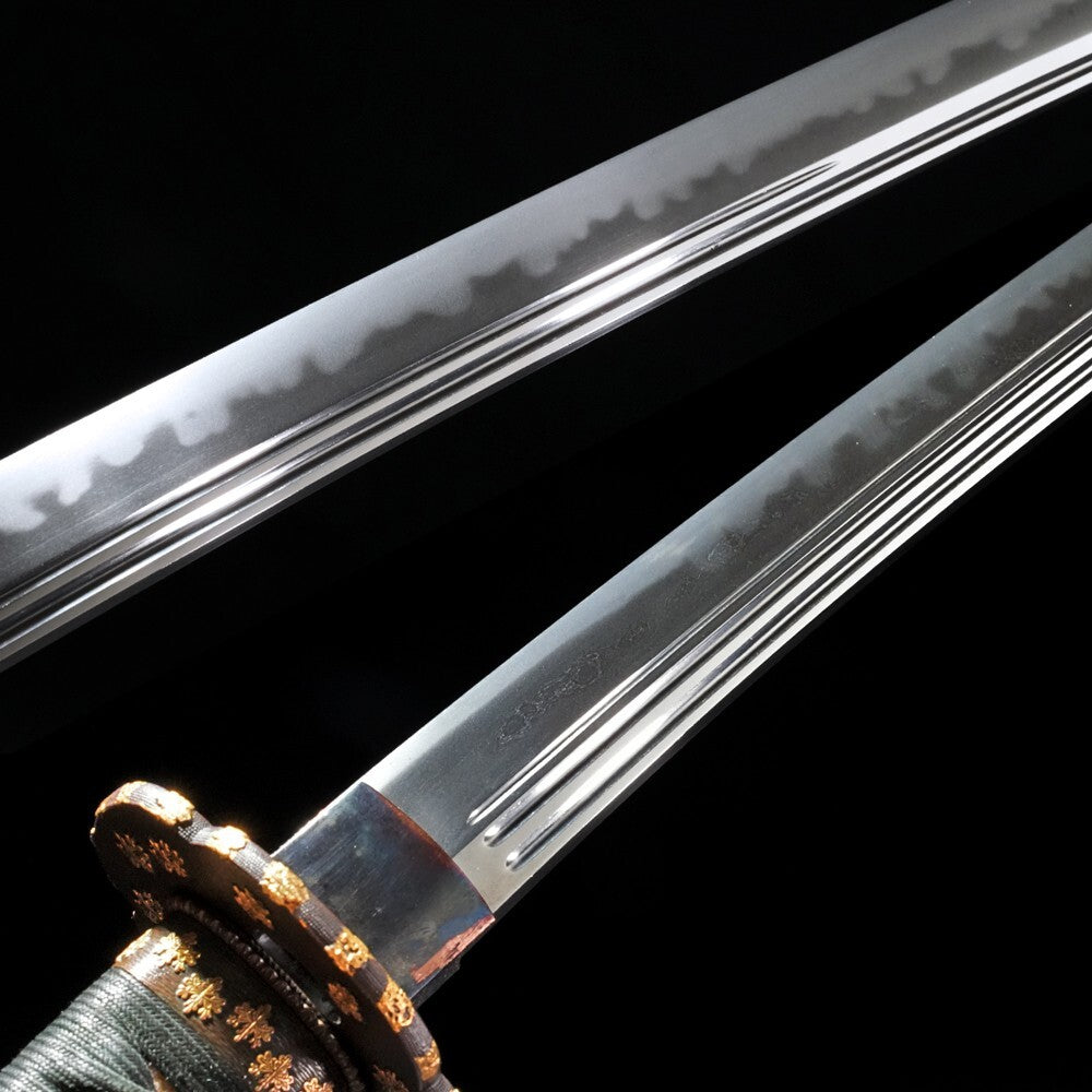 Japanese Sword Katana "Yokoyama Kaga no Suke Sukenaga" Koshirae 27.87in NBTHK4