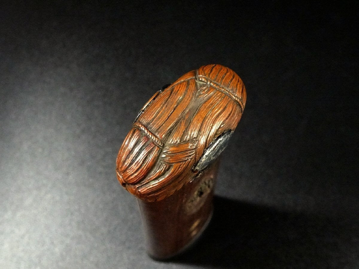 Japanese Sword Antique "Hizenkoku Ju Tadanori" Tanto Koshirae 8.26 in From Japan15