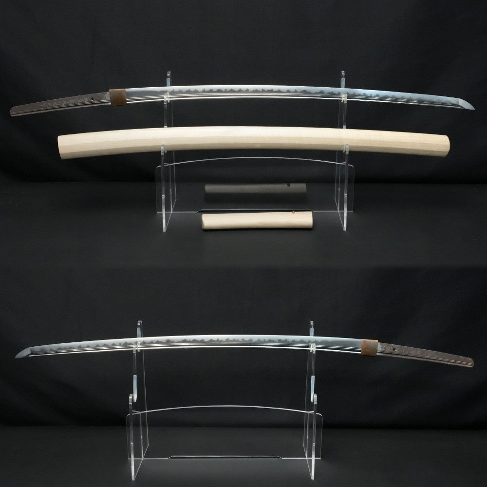 Japanese Sword Katana Yokoyama Sukesada  Shirasaya 26.92 in from Japan8