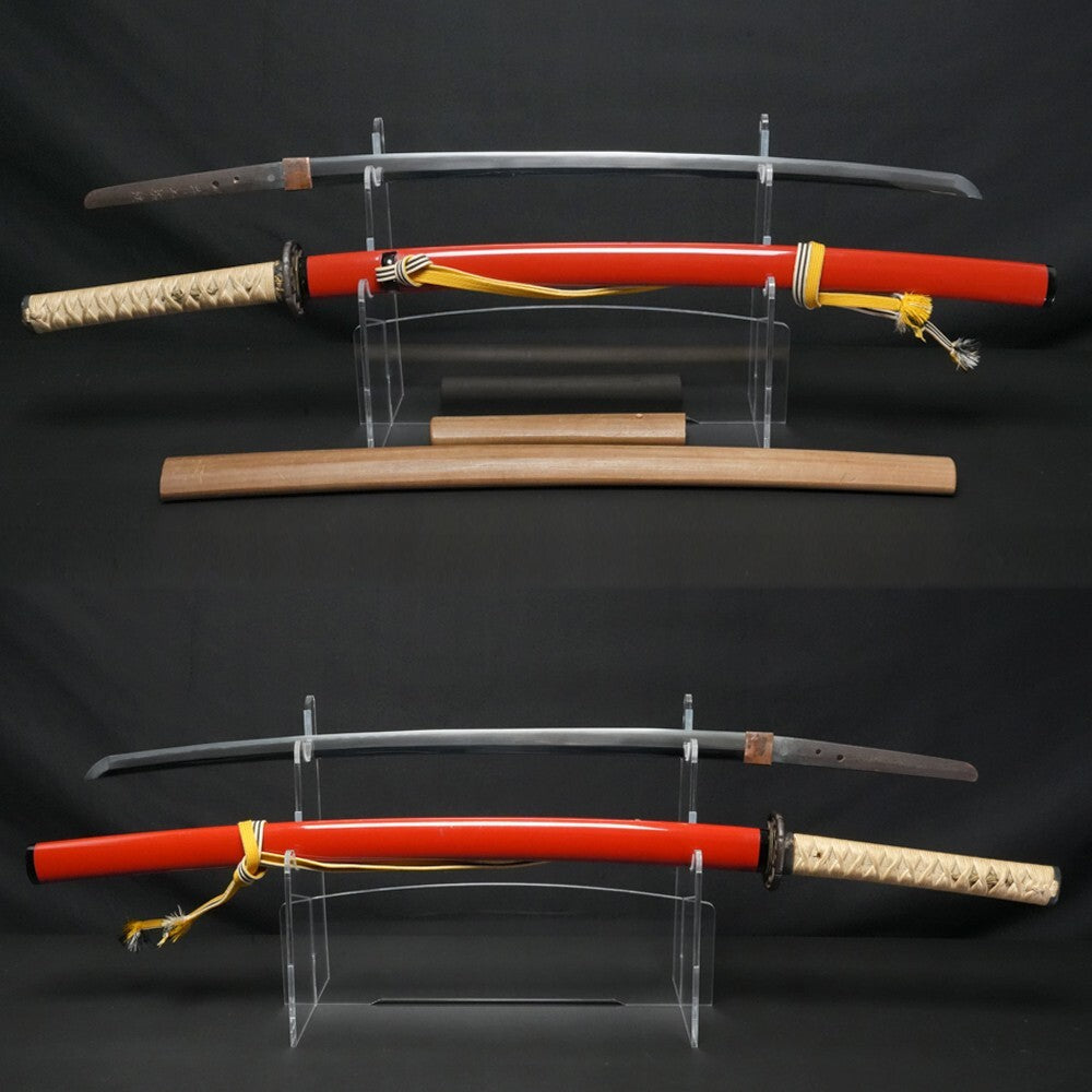 Japanese Sword Gendai "Inoue Hirotsugu" Katana Koshirae 23.97 in From japan1
