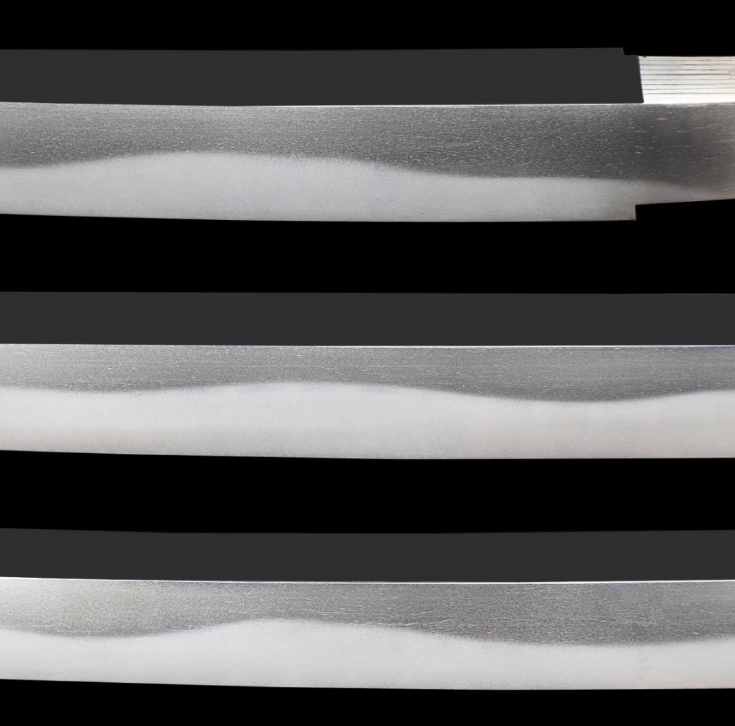 Japanese Sword Katana Shirasaya Enshū-jū Isobe Ikkansai Mitsuhiro 29.68 in3