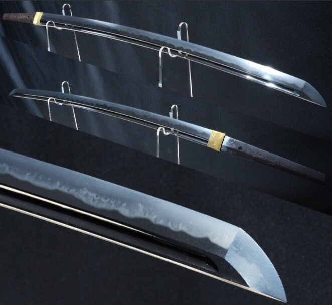 Dated 1702 Japanese Antique Chikyu Tsunemitsu Nyūdō Shirasaya 27.44 Katana NBTHK2