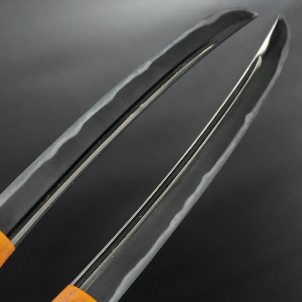 Japanese Samurai Sword Antique Wakizashi Shirasaya "Yukimitsu" 14.80 in6