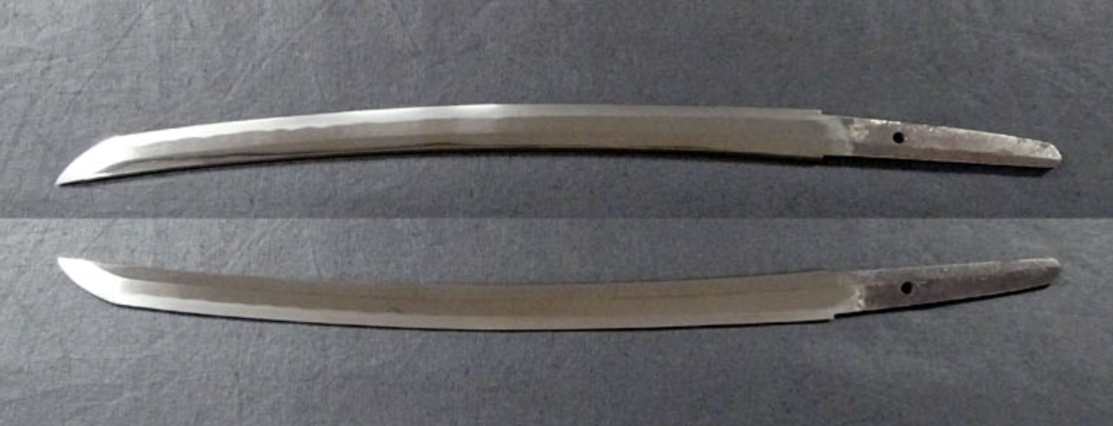 Japanese Samurai Sword Antique Wakizashi Shirasaya "Fujiwara Munetsugu" 17.79 in2