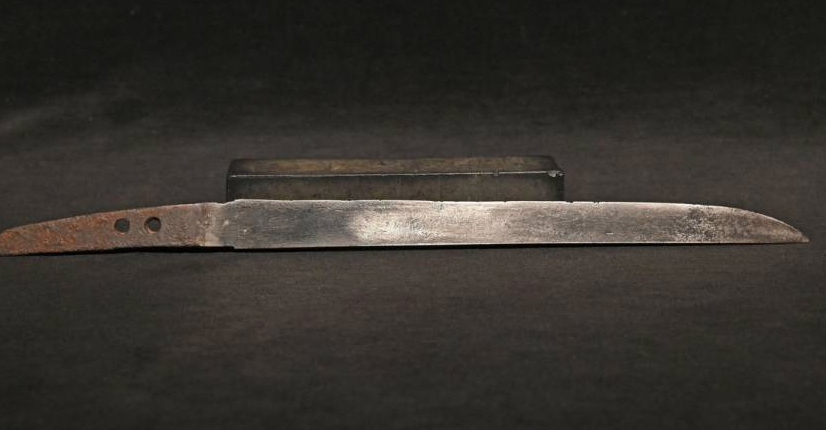 Japanese Tanto Sword Koshirae Mumei 9.17 in6