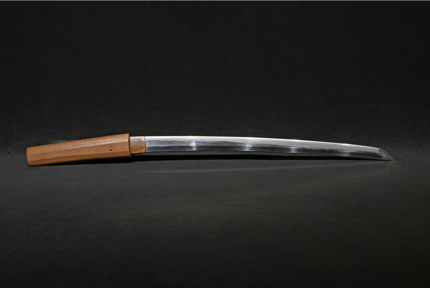 Japanese Antique Sword Wakizashi Shirasaya "Hokuetsu-jū Shigenao saku" 16.73 in17
