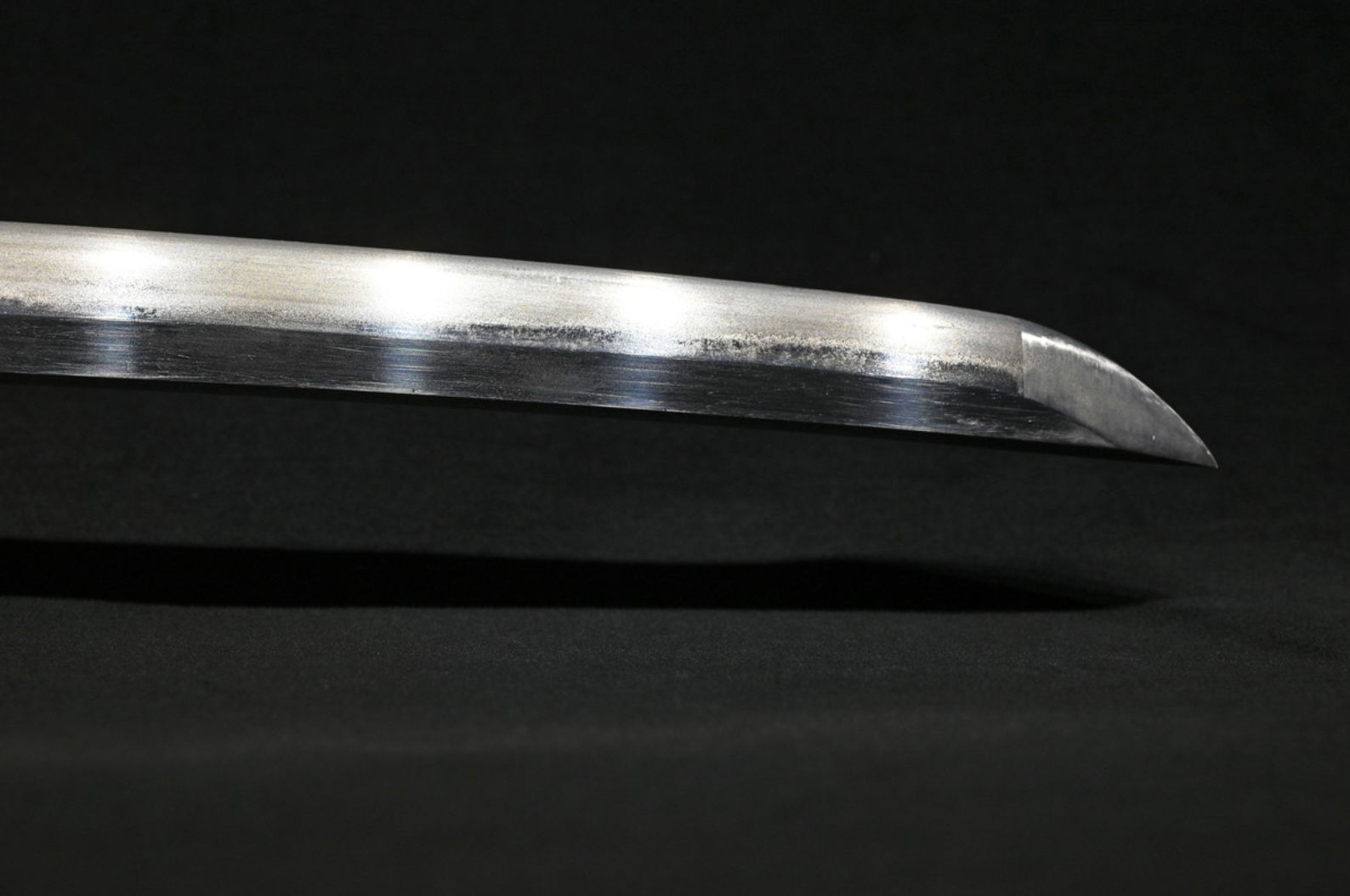 Japanese Antique Sword Wakizashi Shirasaya "Hokuetsu-jū Shigenao saku" 16.73 in11