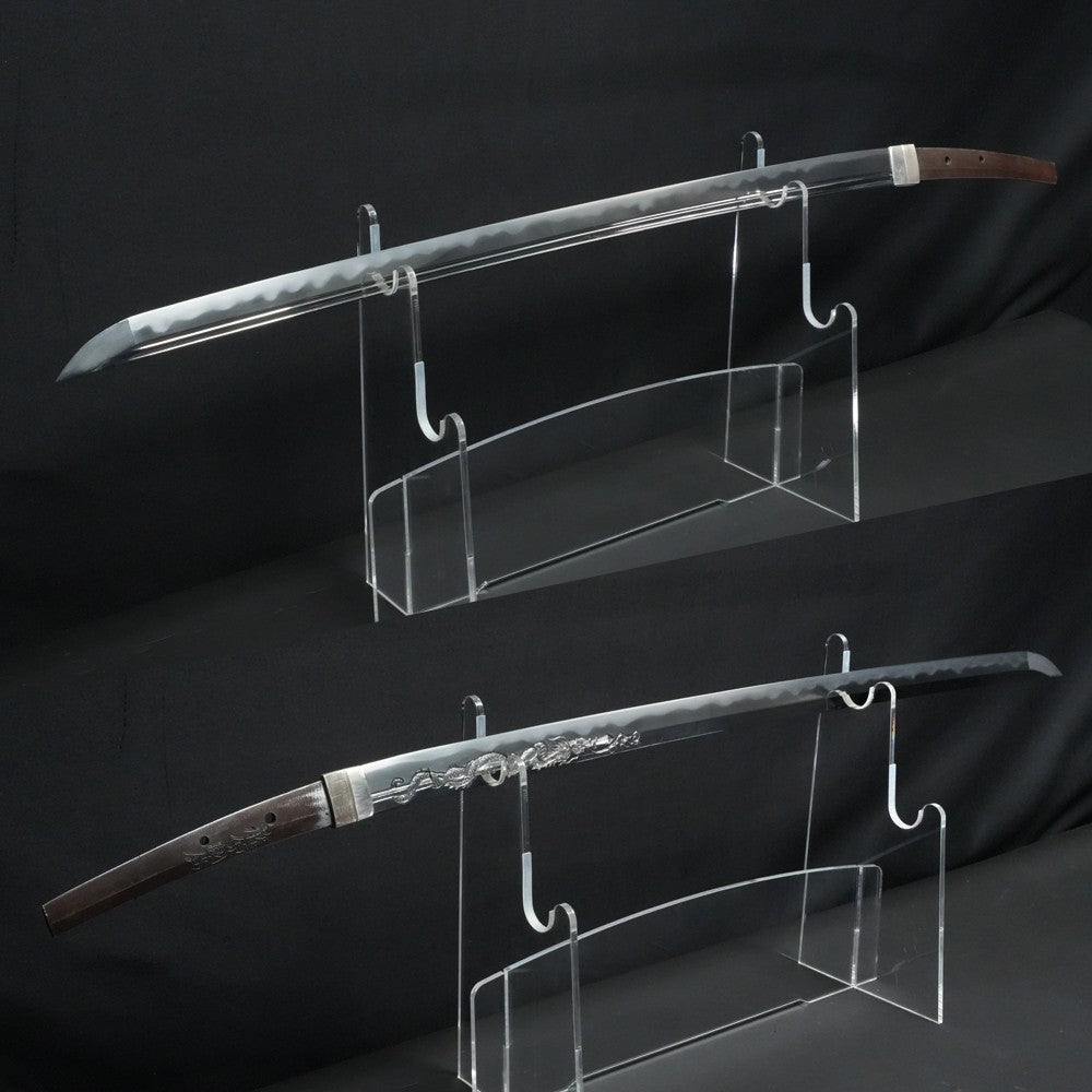 Japanese Sword Antique Katana Shirasaya Fujiwara Kunihiro 27.51 in From Japan3