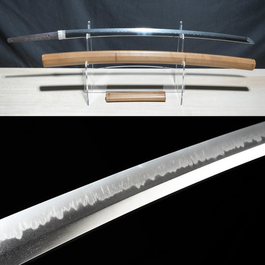 Japanese Sword Katana Kii no Kuni Yasuhiro NBTHK Nanban Tetsu Edo Period0