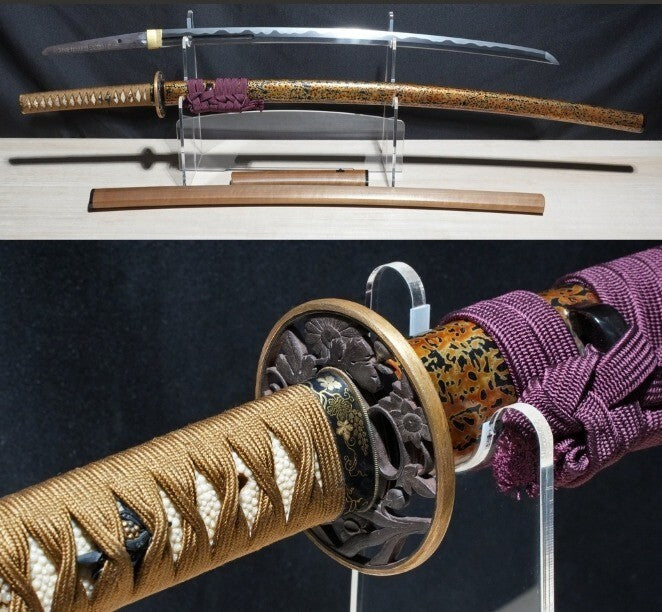 Japanese Antique Tachi Bitchu Mizuta Ju Kunishige 26.77in NBTHK Katana from JPN0