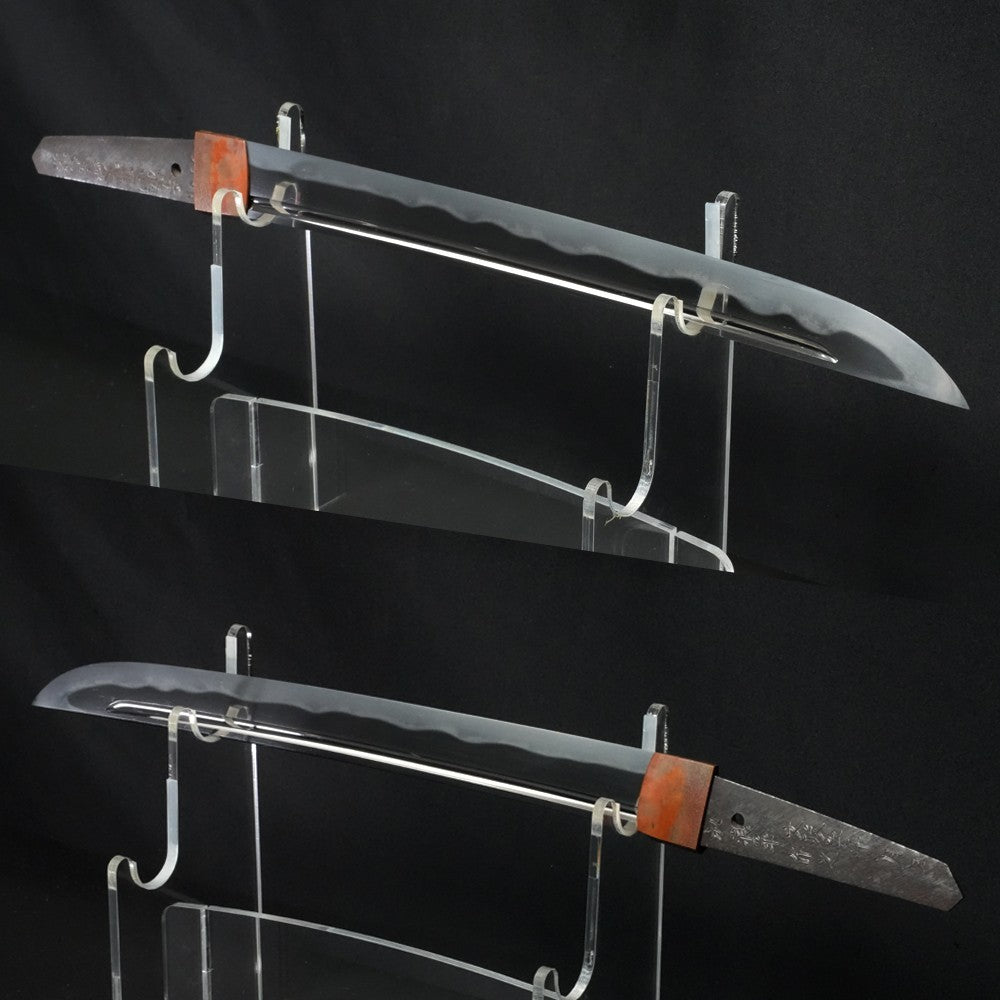 Japanese Antique Wakizashi Shirasaya Tegarayama Kai no kami Masashige 13.77 in3