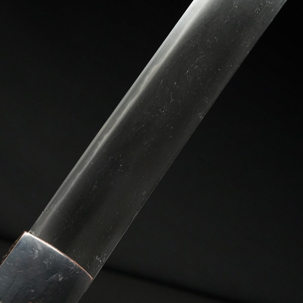 Antique Japanese Sword Wakizashi "Kaifu Ujiyoshi" 17.44 in Shirasaya Edo NBTHK7