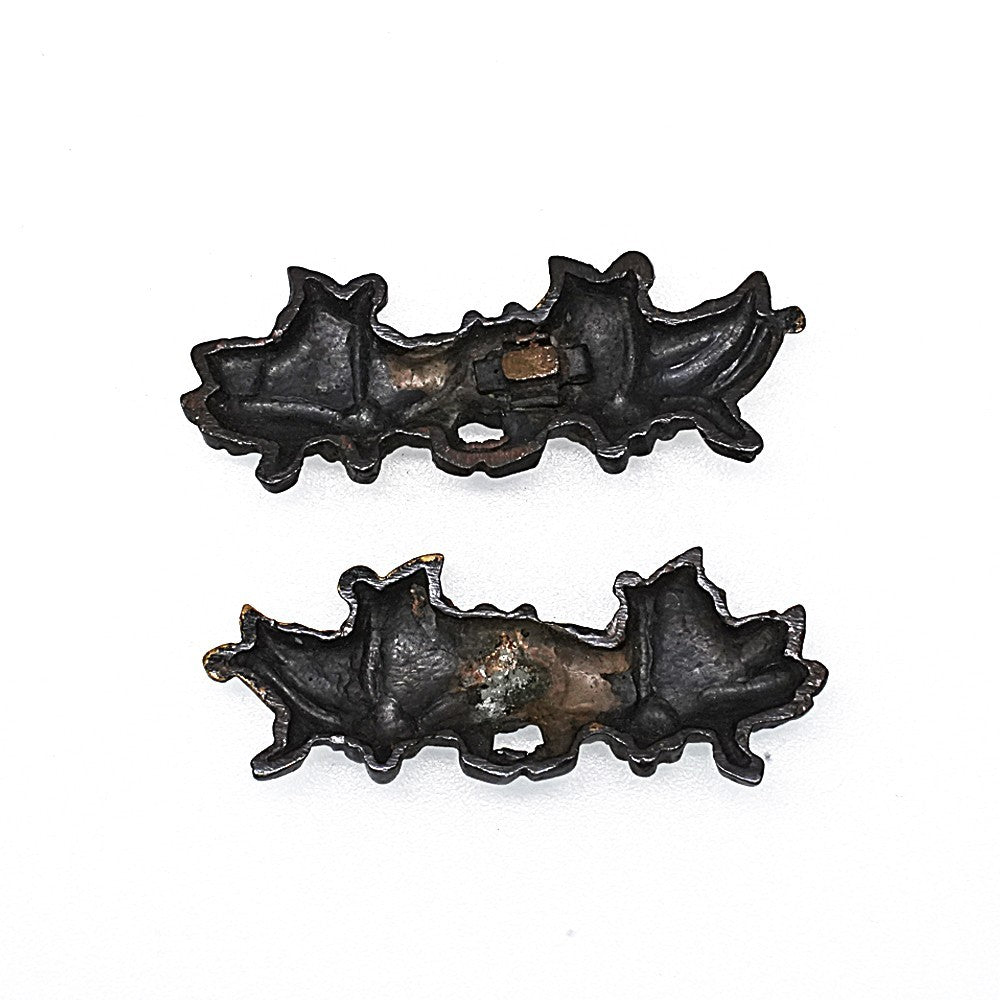 Menuki Japanese Accessory "Butterfly" 1.57 in2