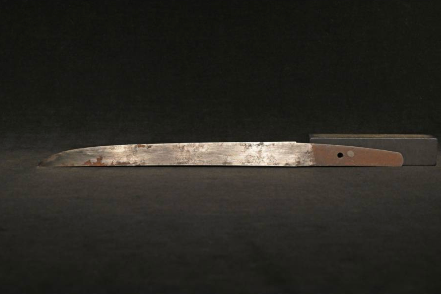 Japanese Sword  Antique Tanto Unsigned "Zaimei Unryū-zu Tsuba" 10.86 in10