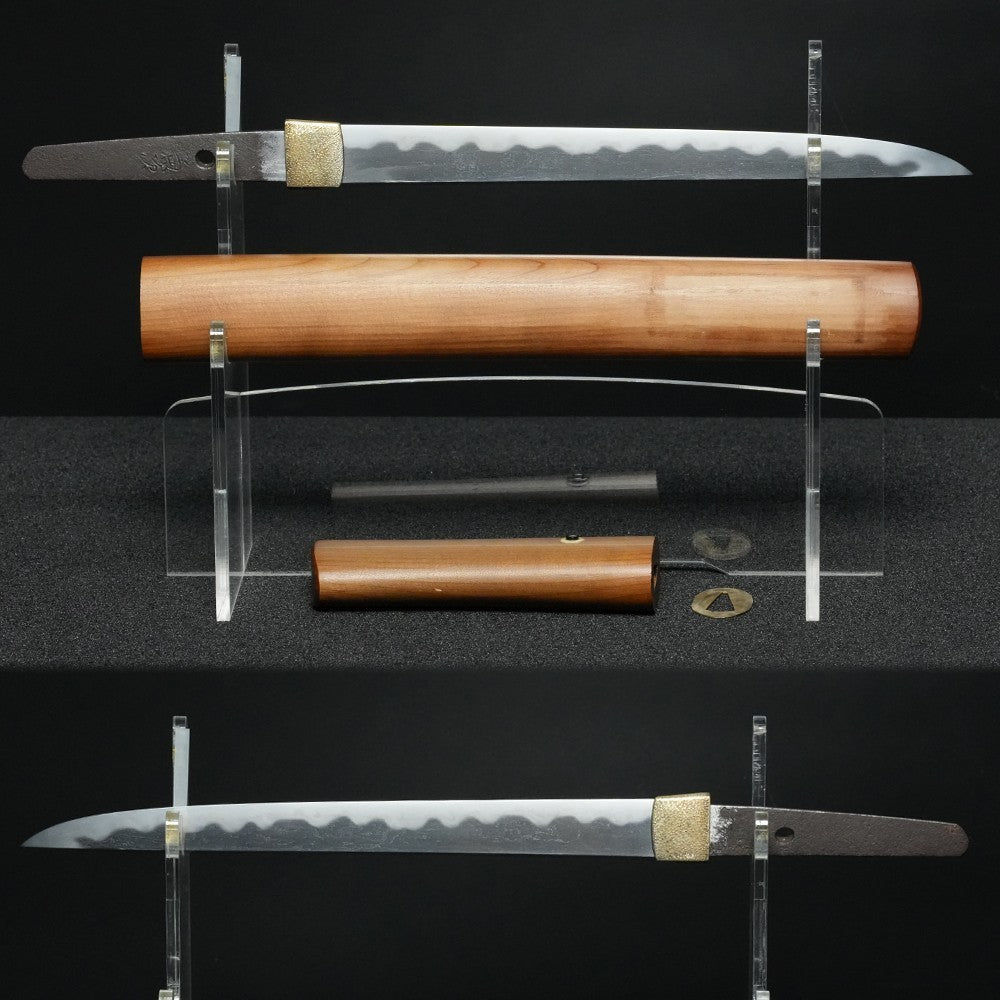 Japanese Samurai Sword Antique Tanto Shirasaya "Kanetsugu" 9.88 in1