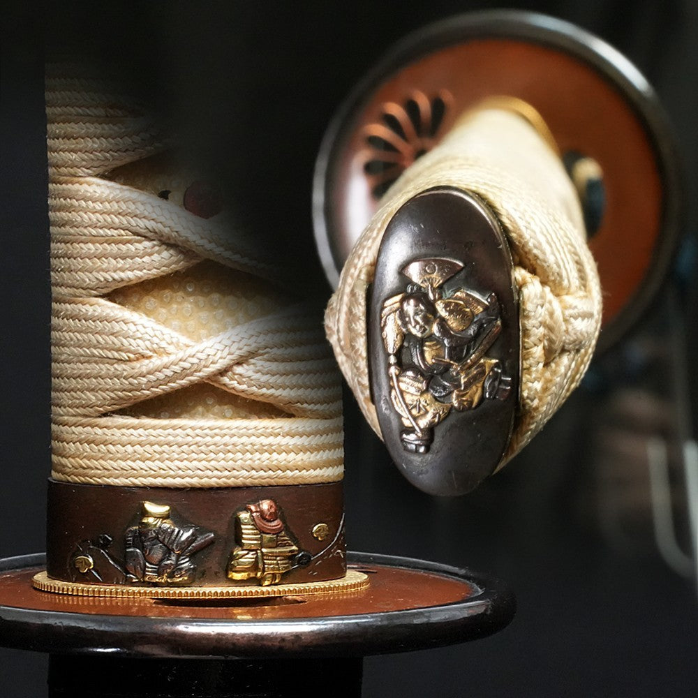 Japanese Sword Antique Katana Koshirae Mumei Unsigned 26.22 in From Japan8