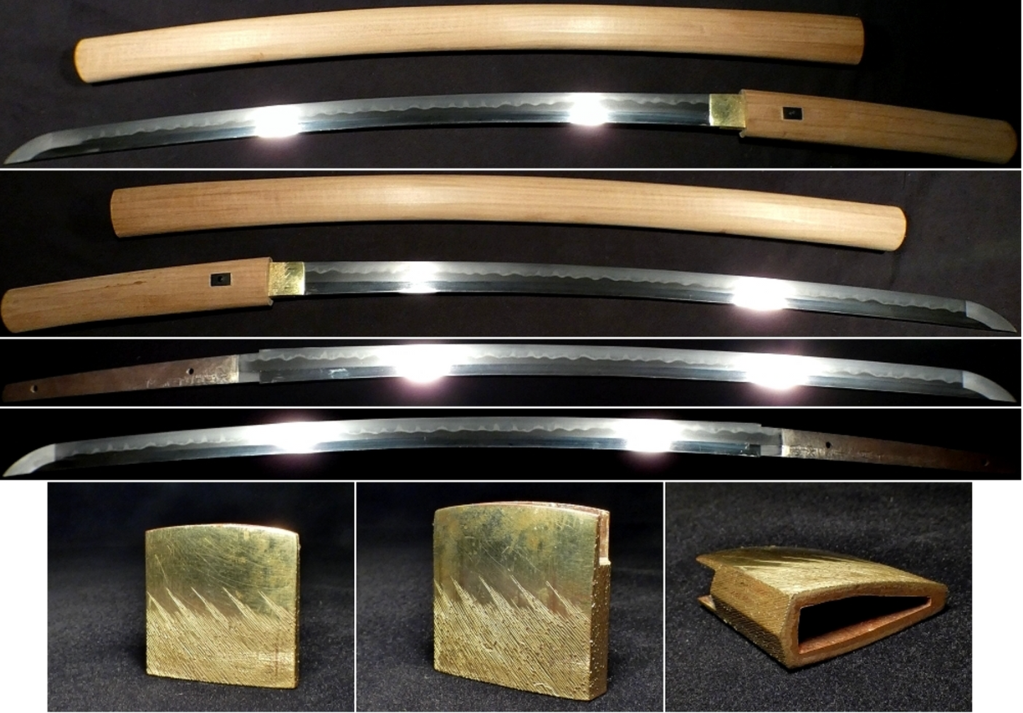 Japanese Katana "Ono Kunifusa saku kore"  Shirasaya 27.44 in NBTHK3
