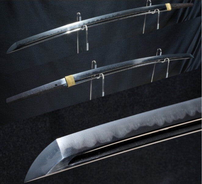 Dated 1702 Japanese Antique Chikyu Tsunemitsu Nyūdō Shirasaya 27.44 Katana NBTHK1