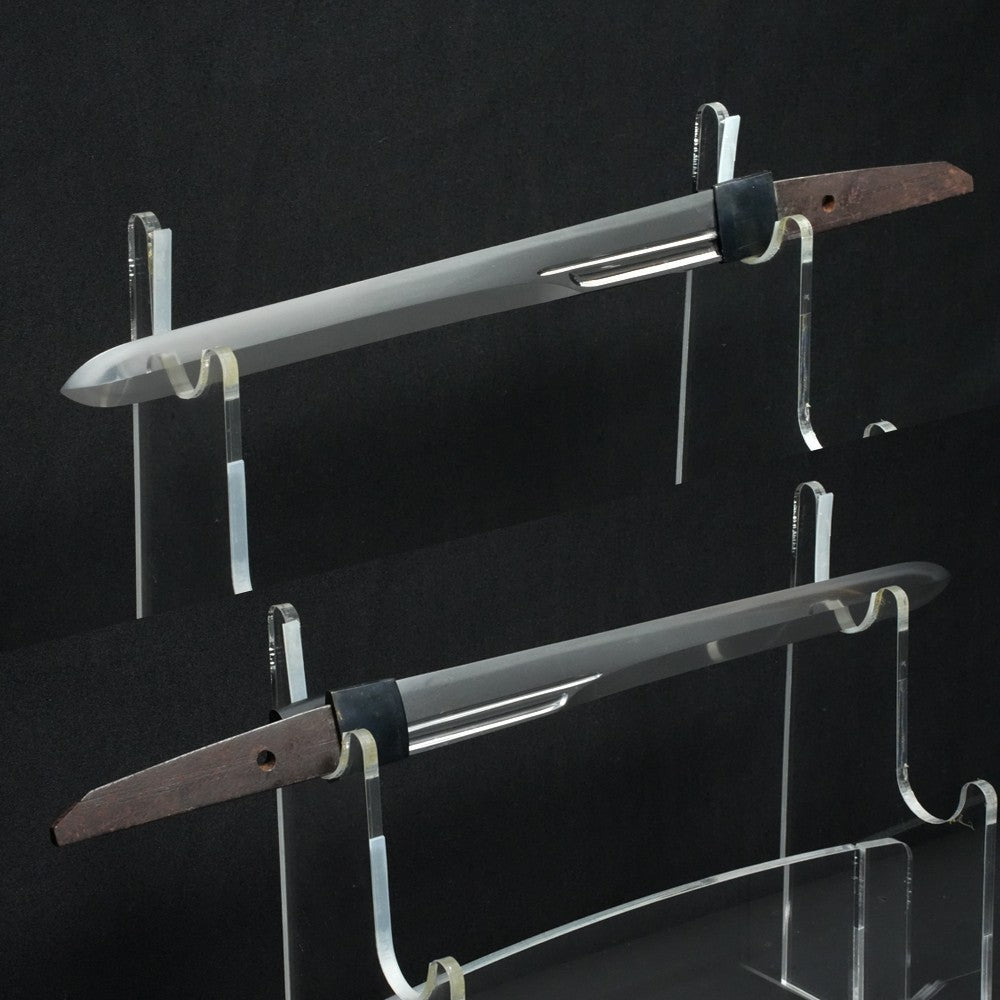 Japanese Sword Tanto Shirasaya Unsigned (Shintō Kashū Kiyomitsu) 9.92 in NBTHK3