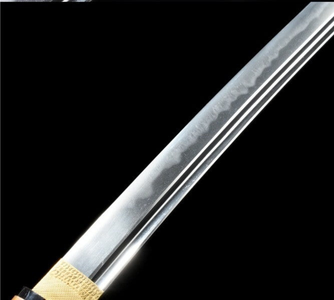 Dated 1702 Japanese Antique Chikyu Tsunemitsu Nyūdō Shirasaya 27.44 Katana NBTHK7