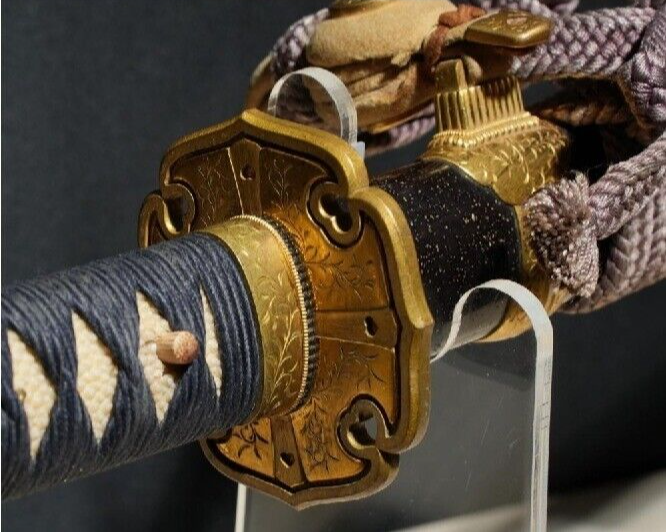 Important Japanese Sword (attributed to Sanenaga) Tachi Koshirae 25.43in NBTHK9