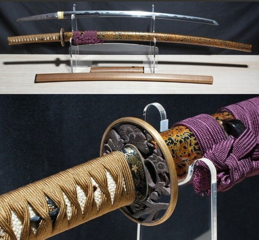 Japanese Antique Katana "Bitchu Mizuta Ju Kunishige" Tachi 27.00 in NBTHK0