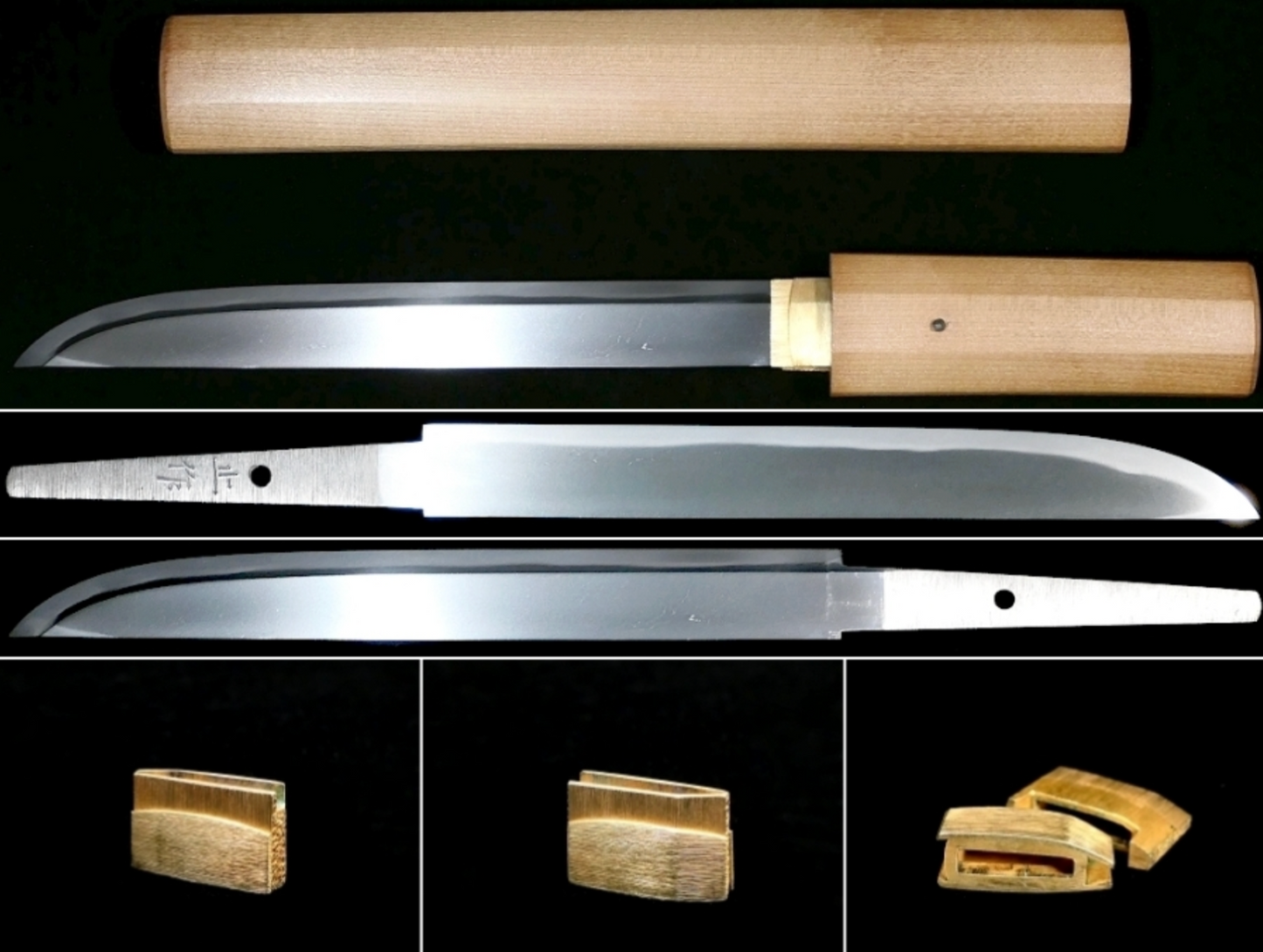 Japanese Katana "Tomesaku" Tanto Shirasaya 7.71 in NBTHK13