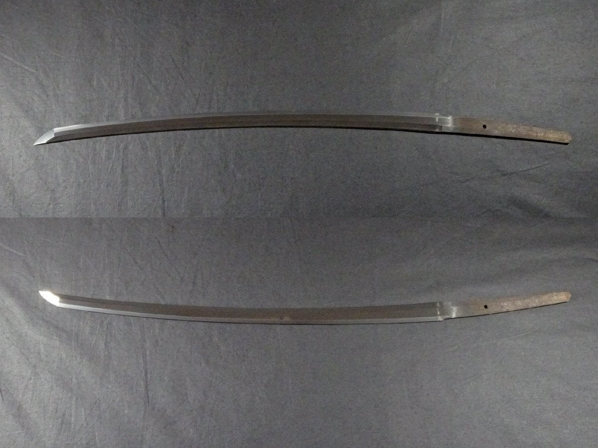 Japanese Sword "Minamoto Moritaka and Morichika" Katana Shirasaya 25.05 in1