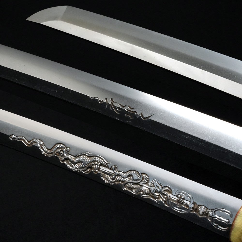 Japanese Sword Antique Katana Shirasaya Mumei Unsigned 27.48 in From Japan6