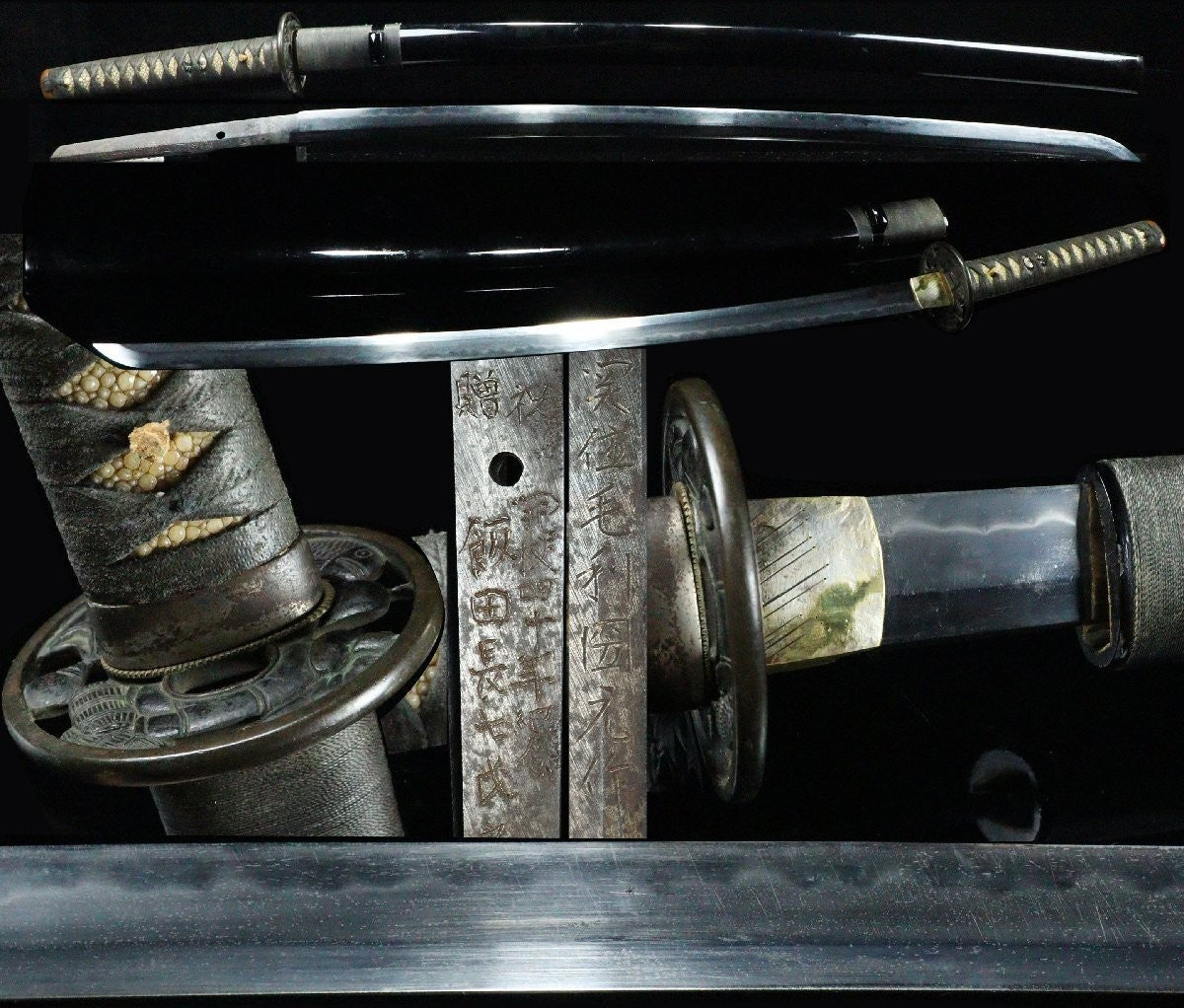 Japanese Katana "Seki-jū Mōri Kunimoto saku" Koshirae 26.24 in0