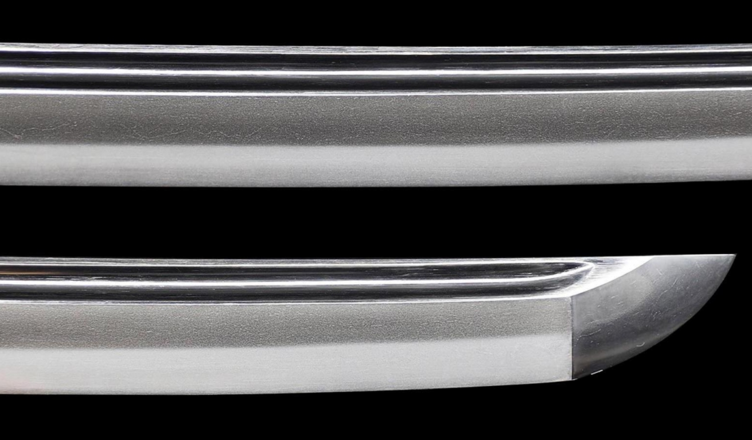 Japanese Sword Antique "Hizenkoku ju Kazuyoshi" Katana Shirasaya 28.62 in12