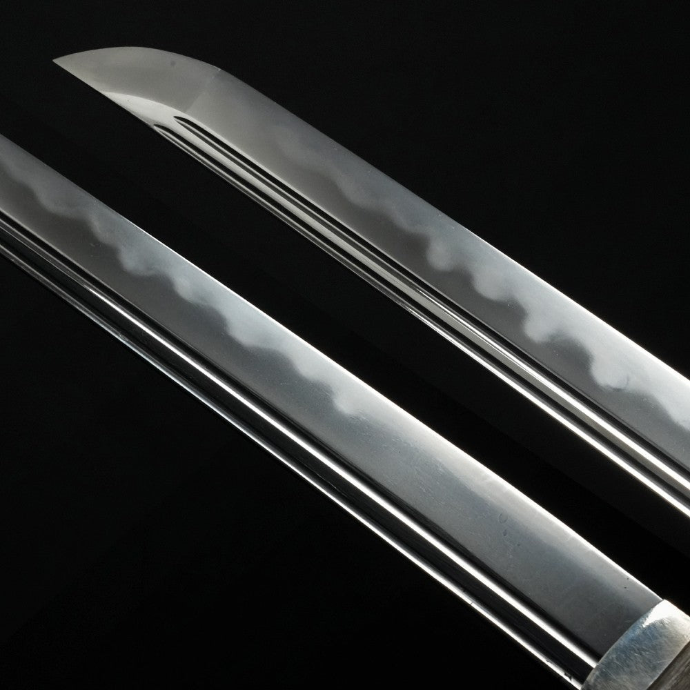 Japanese Sword Antique Katana Shirasaya Fujiwara Kunihiro 27.51 in From Japan6