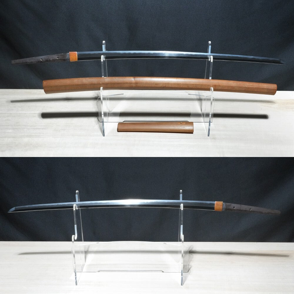 Antique Japanese Katana "Betsujin Kanemoto" Shirasaya 27.44in w/ NBTHK0